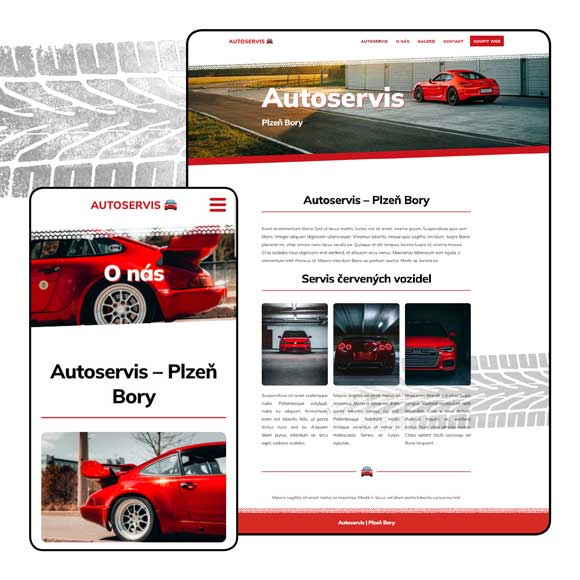 Přátelský web – Autoservis