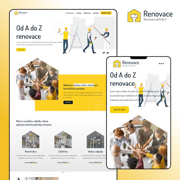 Přátelský web – Renovace