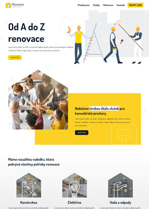 Přátelský web – Renovace