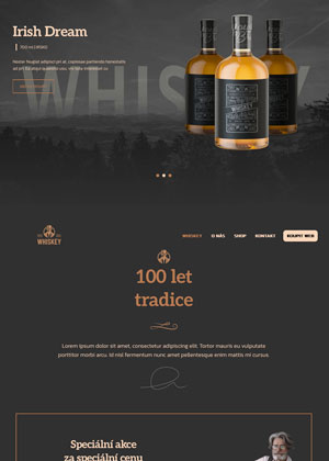 Přátelský web – Whiskey